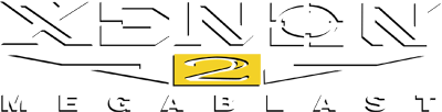 Xenon 2 Megablast logo for Sega Mega Drive